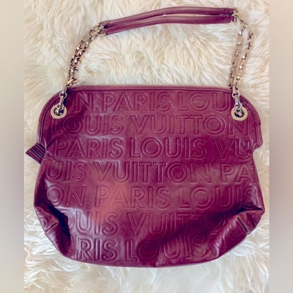 Authentic Rare LV Automne - Hiver 2008 Collection Burgandy